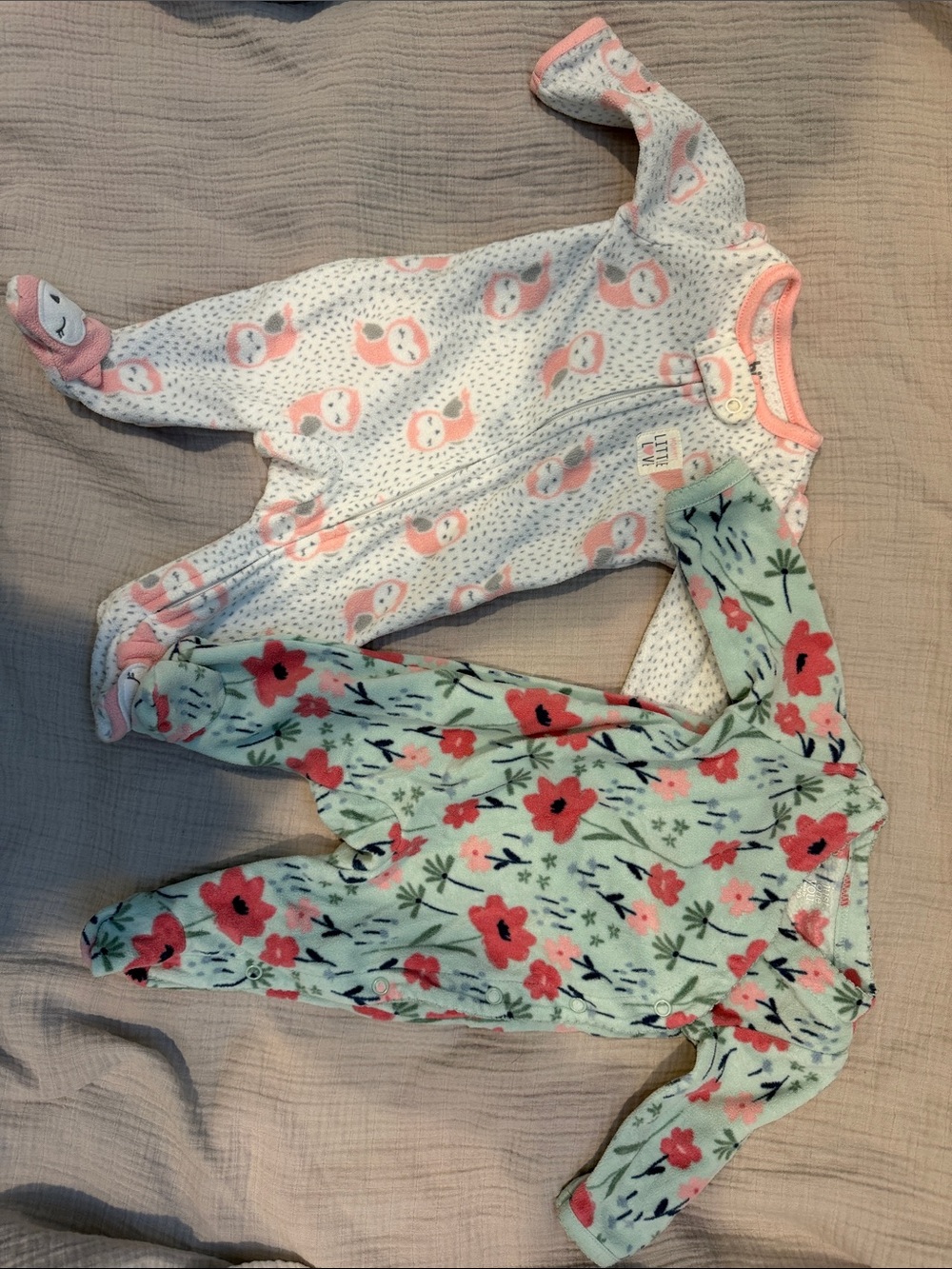 Footed Newborn Onesies